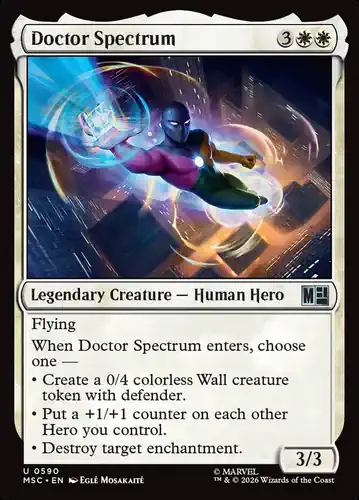 Doctor Spectrum - msc Spoiler
