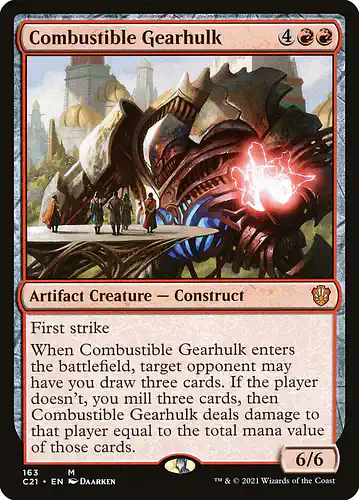 Combustible Gearhulk - c21 Spoiler