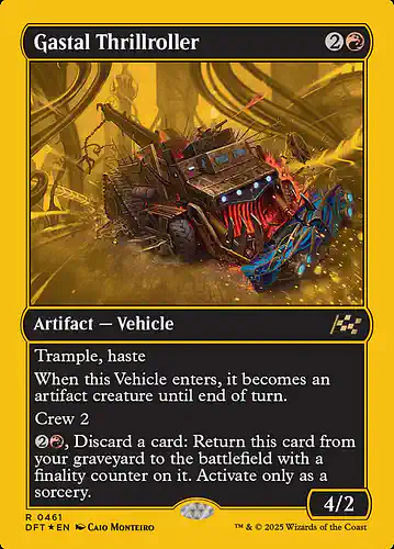 Gastal Thrillroller - dft Spoiler