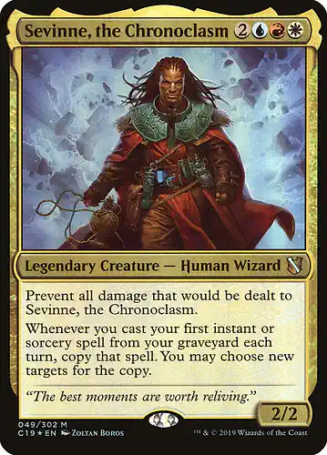 Sevinne, the Chronoclasm - c19 Spoiler