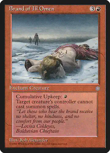 Brand of Ill Omen - ice Spoiler