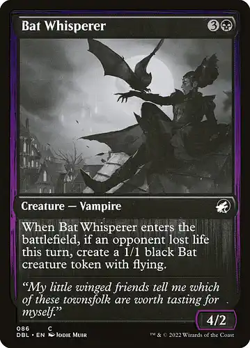 Bat Whisperer - dbl Spoiler