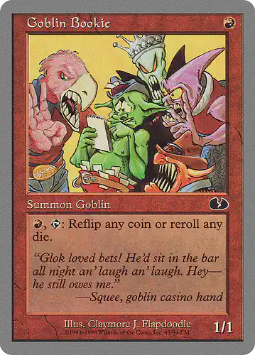 Goblin Bookie - ugl Spoiler