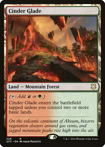 Cinder Glade - afc Spoiler