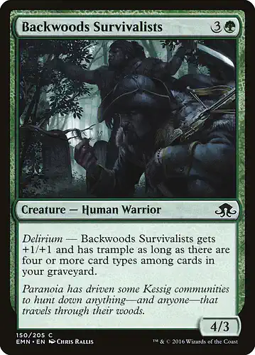 Backwoods Survivalists - emn Spoiler