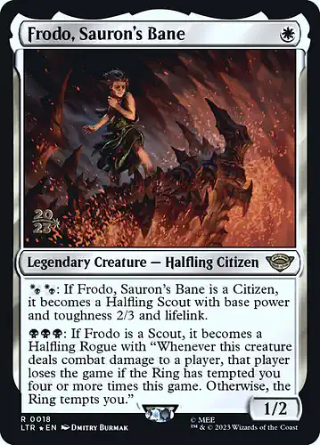Frodo, Sauron's Bane - ltr Spoiler