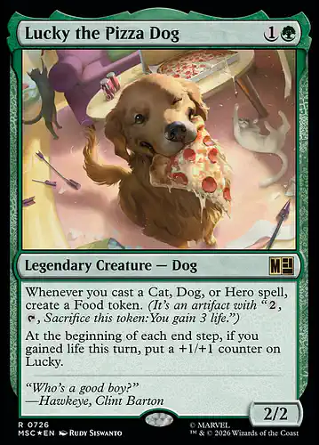 Lucky the Pizza Dog - msc Spoiler