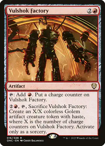 Vulshok Factory - onc Spoiler