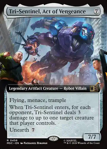 Tri-Sentinel, Act of Vengeance - msc Spoiler