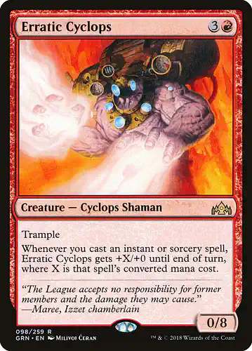 Erratic Cyclops - grn Spoiler