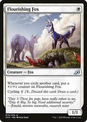 Flourishing Fox - iko Spoiler