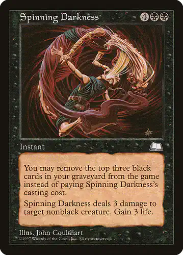 Spinning Darkness - wth Spoiler