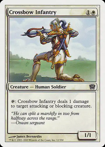 Crossbow Infantry - 9ed Spoiler