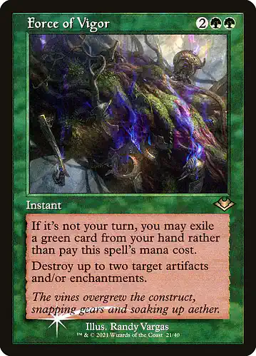 Force of Vigor - h1r Spoiler