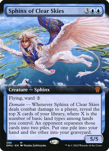 Sphinx of Clear Skies - dmu Spoiler