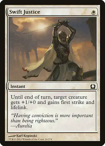 Swift Justice - rtr Spoiler