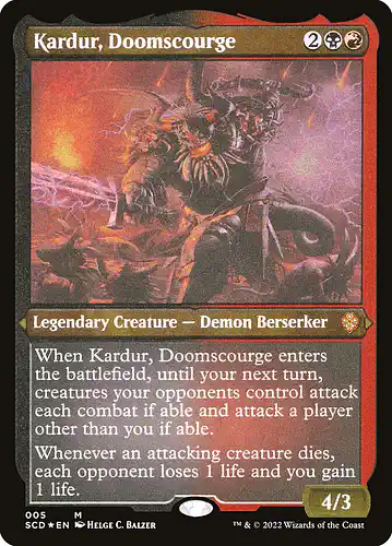 Kardur, Doomscourge - scd Spoiler