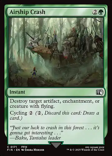 Airship Crash - fin Spoiler