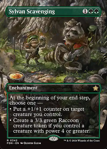 Sylvan Scavenging - fdn Spoiler
