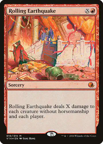 Rolling Earthquake - v14 Spoiler