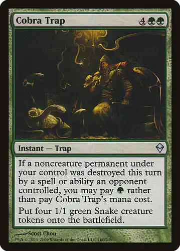 Cobra Trap - zen Spoiler