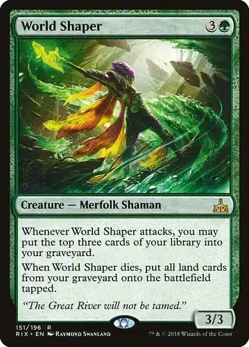 World Shaper - rix Spoiler