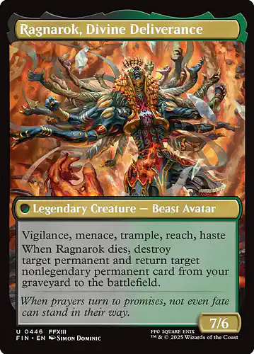 Ragnarok, Divine Deliverance - fin Spoiler