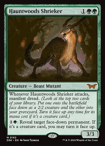 Hauntwoods Shrieker - dsk Spoiler