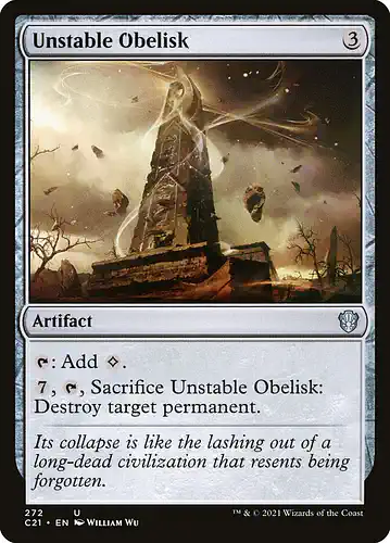 Unstable Obelisk - c21 Spoiler