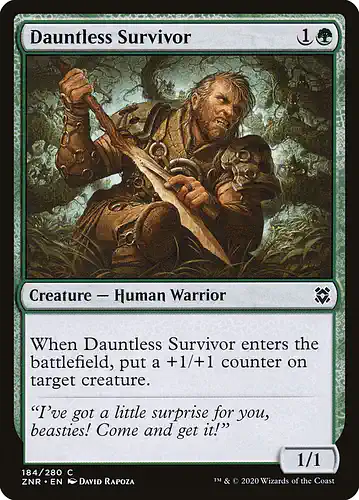 Dauntless Survivor - znr Spoiler