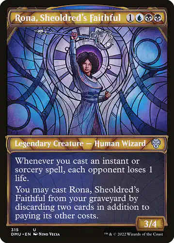 Rona, Sheoldred's Faithful - dmu Spoiler
