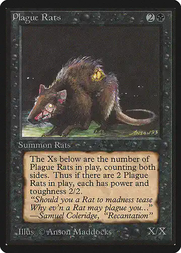 Plague Rats - leb Spoiler