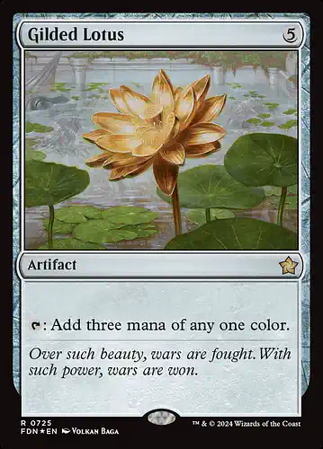 Gilded Lotus - fdn Spoiler