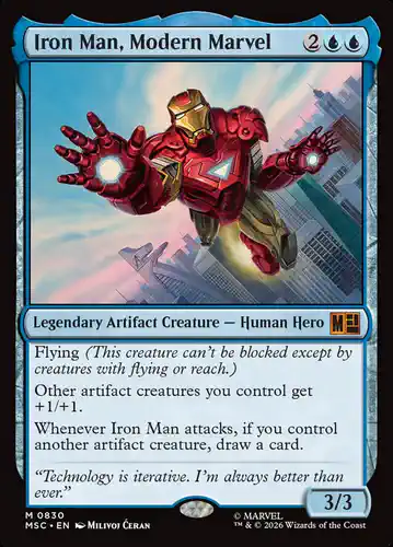 Iron Man, Modern Marvel - msc Spoiler