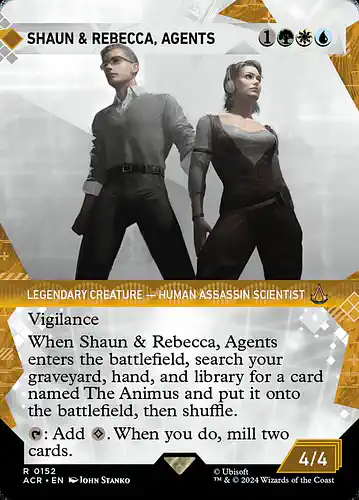 Shaun & Rebecca, Agents - acr Spoiler