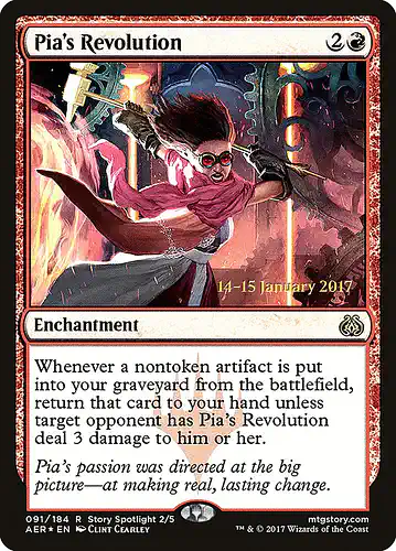 Pia's Revolution - aer Spoiler