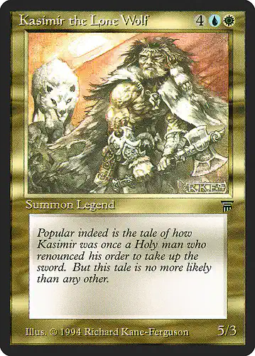 Kasimir the Lone Wolf - leg Spoiler