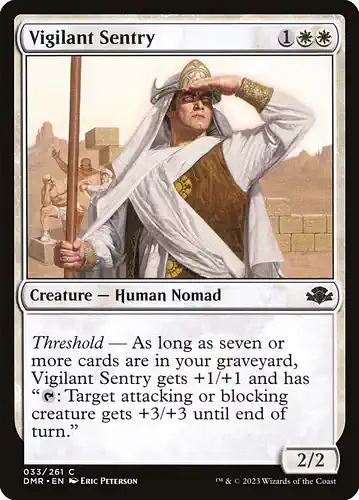 Vigilant Sentry - dmr Spoiler