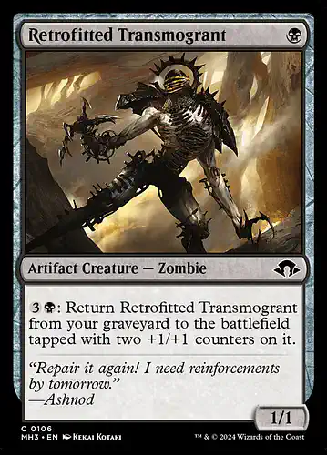 Retrofitted Transmogrant - mh3 Spoiler
