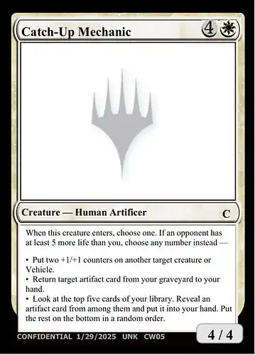 Catch-Up Mechanic - unk Spoiler