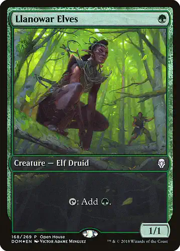 Llanowar Elves - dom Spoiler