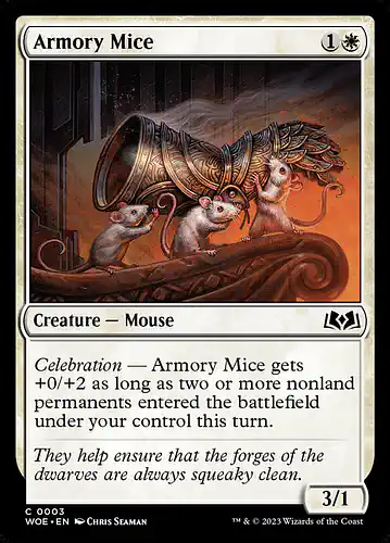 Armory Mice - woe Spoiler