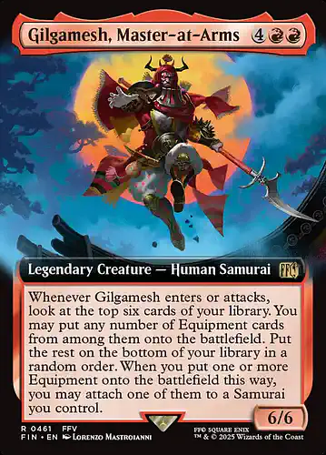 Gilgamesh, Master-at-Arms - fin Spoiler