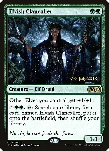 Elvish Clancaller - m19 Spoiler