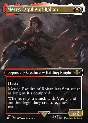 Merry, Esquire of Rohan - ltr Spoiler