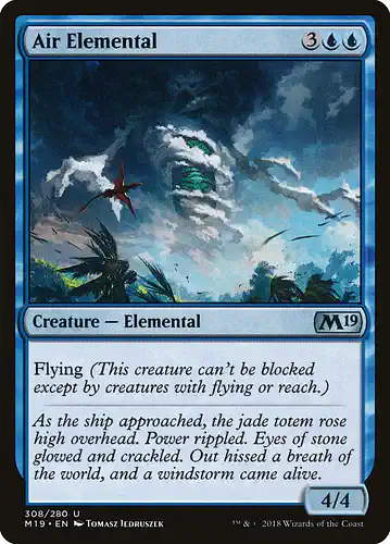 Air Elemental - m19 Spoiler