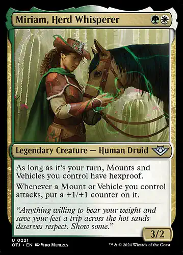 Miriam, Herd Whisperer - otj Spoiler