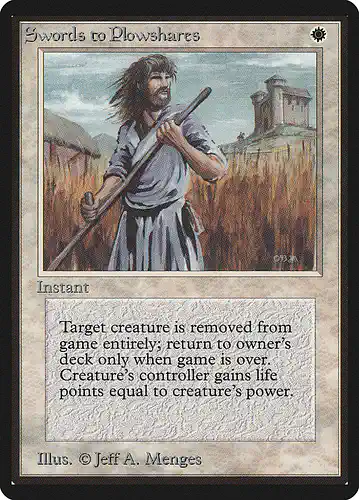 Swords to Plowshares - leb Spoiler