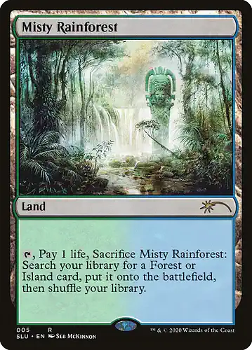Misty Rainforest - slu Spoiler