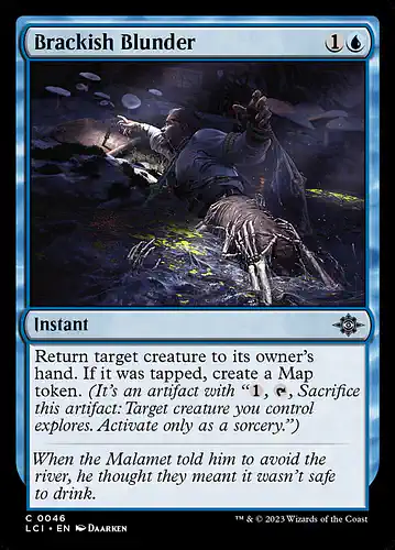 Brackish Blunder - lci Spoiler